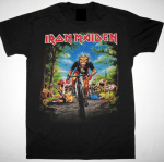Iron Maiden France Tour 2018 s&auml;rk Iron Maiden York Tour 2010 Unisex T-s&auml;rk S