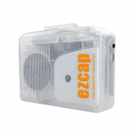 USB-kassetim&auml;ngija Walkmani stereolint MP3-muunduriks helisalvestist MP3-digitaalfailiks oranž