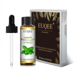 EUQEE 10 ml eeterlikud &otilde;lid tilgutiga Puhas eeterlikud &otilde;lid hajutitele Massaažil&otilde;hna&otilde;li l&otilde;hna&otilde;li DIY seebik&uuml;&uuml;nalde valmistamiseks Peppermint
