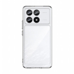 Xiaomi Redmi K70 Pro K70E &uuml;mbris, l&auml;bipaistev k&otilde;va PC tagak&uuml;lg + pehme TPU kaitseraua kaamera objektiivi kaitse l&auml;bipaistev kate POCO X6 Pro jaoks For Redmi K70 Pro must