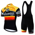 Tour of Italy Pro Cycling Jersey komplekt Meeste Jalgrattariided MTB Suvised Kiirkuivavad Rattas&otilde;iduriided UV-vastane &uuml;likond Ropa Ciclismo XS