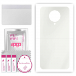 apgo MATTE Protective Skin Sticker for the back compatible with Xiaomi Poco F2 Pro, Wrap Film, Hydrogel Film, Flexible, Soft TPU with positioning laye