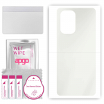 apgo MATTE Protective Skin Sticker for the back compatible with Xiaomi Mi 11X Pro, Wrap Film, Hydrogel Film, Flexible, Soft TPU with positioning layer