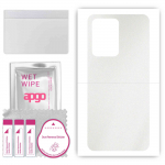 apgo Protective Skin Sticker for the back compatible with Realme GT 2 Pro, Wrap Film, Foil, Vinyl - Pattern Matte Transparent