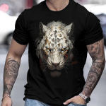 Tiigri T-s&auml;rk Meestele 3D Loomade 3D Prindiga Meeste s&auml;rgid Suvised L&uuml;hikeste Varrukatega Meeste Pullover Oversized Top vabaaja Meeste R&otilde;ivad S