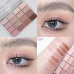 16 v&auml;rvi lauv&auml;rvipalett Madala k&uuml;llastusega Rose Pink Pearly Matt Glitter lauv&auml;rv L&auml;ikiv lauv&auml;rv Kauap&uuml;siv silmameik 02 living blurring