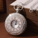 Retromoodne meeste taskukell, igap&auml;evane meeste &otilde;&otilde;nsa disainiga h&otilde;bedane kvartskell, ideaalne valik kingitusteks meestele