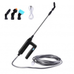 Elektriline taimepihusti 3 otsikuga Ergonoomilise k&auml;epidemega disain Laetav laialdaselt kasutatav kastmisvarras aiapihusti 3M