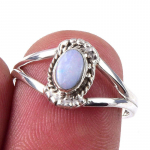 Looduslik Austraalia opaal v&auml;&auml;riskivi 925 prooviga h&otilde;be ehted s&otilde;rmus S.7 w7Z03