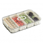 L&auml;bipaistva kaanega karp, eemaldatav 45390 restid toidu s&auml;ilitamise &uuml;mbris, puuviljav&uuml;rts 4Grid