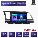 Autoraadio Hyundai Elantra 2016-2018 jaoks Android Multimeedia Videopleier GPS Navigatsioon WIFI 1+16GB 1+16GB