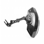 Mootorratta reguleeritav imitatsioon s&uuml;sinikkiust alumiiniumsulamist tagaratta poritiiba poritiib universaalse pikendaja lisatarvikud must