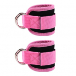 2 tk Fitnessi pahkluu mansett reguleeritava D-r&otilde;ngaga Meeste Naiste Puusaliigese Treening J&otilde;utreening Vastupanu Rihmad Pahkluu rihmad must