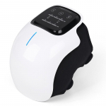 New Style Electric Knee Massager Physiotherapy Infrared Knee Pads for Relief Heating Temperature Air Pressure Elbow Leg Massage valge