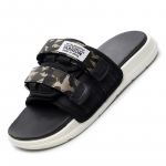 Mood Unisex Slide Suvised Suvised Rannajalatsid Flip-flop sandaalid Moodsad pl&auml;tud libisemiskindlad jalatsid meestele Naistele 39