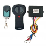 Kaugjuhtimispuldi komplekt DC 12V 433MHz taastamise juhtmevaba vintsiga veekindel l&uuml;liti telefonitoru kontroller auto Jeep ATV maasturi jaoks