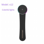 Uus autoklamber Magnetiline auto juhtmevaba laadimine mobiiltelefoni kokkuklapitav kronstein, spetsiaalne navigatsiooniklamber 15 W kiirlaadimine must