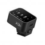 Godox X3O 2,4G juhtmevaba v&auml;lgu p&auml;&auml;stikuga saatja TTL automaatv&auml;lk suure OLED-puuteekraaniga Support Olympus and Panasonic camera must