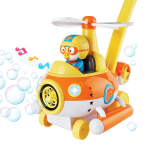 Pororo Melody Helicopter Bubble Roller, Korea m&auml;nguasjad yellow