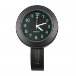 T&auml;iustatud mootorratta kella juhtraud Mootorratta juhtraua kella modifikatsioon juhtraua kinnitus veekindel kvartskell must