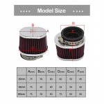 1 tk 38/42/45/50/55/60 mm universaalsed mootorratta &otilde;hufiltriga motokrossi t&otilde;ukerattad 38mm