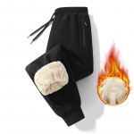 Talvised mehed sametp&uuml;ksid Meeste sooja lambavillaga paksendatud vabaaja meeste p&uuml;ksid Jogger vabaaja k&uuml;lmakindlad tuulekindlad spordip&uuml;ksid M-6XL 6XL