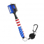 Golfiklubi pintsli puhastusvahend Magnetkarabiiniga golfiklubi puhastuspintsel Golfitarvikud meestele sinine