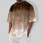 Meeste T-s&auml;rgid T-s&auml;rgid Graafiline Tekst Pool3D Printimine T&auml;nava vabaaja l&uuml;hikeste varrukatega tr&uuml;kitud r&otilde;ivad Basic XL