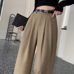 Danmo k&otilde;rge v&ouml;&ouml;kohaga laia s&auml;&auml;rega naiste t&auml;isp&uuml;ksid kevadsuvi naistele elegantsed minimalistlikud vabad p&uuml;ksid plusssuuruses XXL must