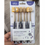 Laia peaga, tiheda siidist pehme hambahari t&auml;iskasvanutele m&otilde;eldud pehme karusnahk Suure tihedusega majapidamises kasutatav suu s&uuml;gavpuhastus