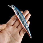 Suur ujuv Minnow Wobbler p&uuml;&uuml;gilant 18g 14cm Jerkbait Minnow Isca kunstlik k&otilde;va s&ouml;&ouml;t Pesca kalap&uuml;&uuml;gi v&auml;nts&ouml;&ouml;t 14cm