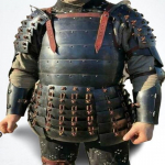 Parimad kingitused keskaegne r&uuml;&uuml;tlis&otilde;dalane jaapani poolsoomusr&uuml;&uuml; Cuirassi &otilde;lapatjadega