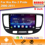 Android-auto raadio KIA RIO 2 RIO2 2005 - 2011 jaoks Multimeediapleier 2 Din Carplay Stereo GPS-KAART DVD DSP Peakomplekt 2din 4 core 1GB+32GB carplay