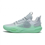 Li Ning All City 11 Noorteversioon P&otilde;rutust summutavad libisemiskindlad kulumiskindlad madalad korvpallijalatsid Unisex korvpallijalatsid Hall Roheline ABPT049-1 40⅓