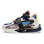 Li Ning Pioneer Spirit Premium 2.5 Madal Korvpallijalatsid Laste toss Must Valge Sinine YKBS048-1 42