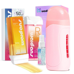 Vahakomplekt naistele ja meestele, vaharullide vahakomplekt k&otilde;ikidele nahat&uuml;&uuml;pidele, rullvahakomplekt karvade eemaldamiseks, mee ja roosivahaga F1-Honey&Rose