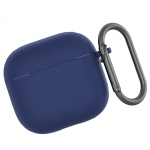 Vedelast silikoonist kaitse&uuml;mbrise kate &Uuml;hev&auml;rviline p&otilde;rutuskindel kate Airpods4 k&otilde;rvaklapi jaoks 6