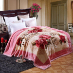 Talvine tekk voodi Pehme korallide flanell flanell tekk kunstkarusnaha naarits &uuml;hev&auml;rviline diivan kate voodi kate pluss samet hingav lina 180*220cm(3kg) white