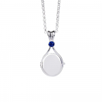 H2o Merineitsi Karbikujuline Ripats Kaelakee Naised T&uuml;drukud Kristall Tilk Avatav Choker Ehted Aksessuaarid Kingitused sinine