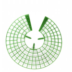 1 tk maasikahoidja kandik Aiandus Kodune istutusrest P&auml;evalill Potis seemikud M&auml;danikuvastane Puu tugi 1PC roheline