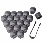 17mm/19mm/21mm autorehvi kruvidega dekoratiivne kork &ndash; rattarummu kaitsekate 21mm (Bag) 20 + 1 Clip