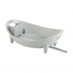 N&otilde;udekuivatusrest Suure mahutavusega Tugev kandev&otilde;imega t&otilde;stetud pilu disain K&otilde;rgendatud alusplaat Kauss S&ouml;&ouml;giriistade hoiukonteiner K&ouml;&ouml;gitarbed hall