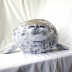 Simulatsioon mereloomadest Meril&otilde;vi nukk Palus m&auml;nguasi Pehme tihendiga padjanukk 30cm hall v&auml;rv