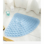 Vannitoa nurgas du&scaron;imatt Sector Vannimatt Libisemisvastane L&otilde;hnavaba Kolmnurk P&uuml;sti Vannimatid Masinaga pestav iminapa &auml;ravooluava 54cmx54cm beež