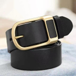 Pauli meeste n&ouml;&ouml;pn&otilde;elaga rihm, autentne polo disain [tasuta l&ouml;&ouml;k] 3.3 with leather gold buckle black