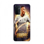 Coque Maniacase pour Oppo A55 4g Kylian Mbappe Real Madrid Wallpaper