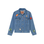 Levis SS22 Sooya Studio Seeria Multikate Lilleline Krae Teksasjakk Naiste Jakk Sinine A4382-0000 XS