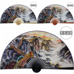 50x88cm suur maalipaberist ventilaator seinale riputatav dekoratiivne kokkupandav ventilaator kontorisse, esikusse, koju, elutuppa, dekoratiivne ventilaator Lucky Strike 50x88cm