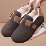 Moodsad Karusnahast Suede Klounid Korterid Naistele Moodsad Talvised Vabaajajalatsid Naistele Mugavad L&uuml;hikese Karvaga Loafers Kingad V&auml;litingimustesse Zapatos De Mujer 40 kohv
