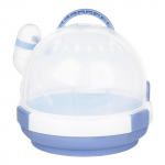 Kaasaskantav Hingav V&auml;ljas Hamstri Kandekott Transport Reisi Puur Puhkemaja Papagoidele Suhkruoravatele T&scaron;int&scaron;iljadele Elupaik sinine